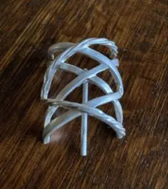 未使用美品 髪飾り　ヘアアクセ　シルバー　ウエディング　ブライダル　バレッタ