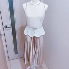 【出品迷い中】ノースリーブプリーツワンピース