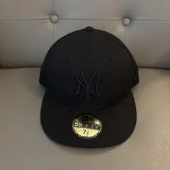 New Era 59FIFTY NY ヤンキース　キャップ 黒　58.7cm
