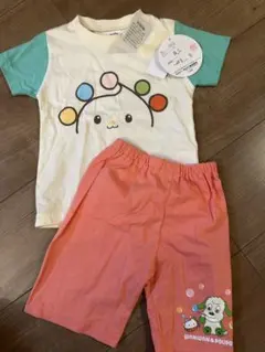 いないいないばあ ぽぅぽ わんわん 半袖 ベビーパジャマ 80cm