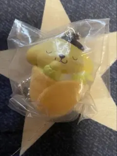 サンリオキャラクターズおくるみベイビーマスコットみっくす!ポムポムプリン