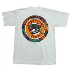 marlboroマルボロリザードコンパスマップTシャツホワイトヴィンテージ 