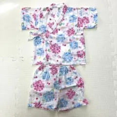 値下げ　ベビー　キッズ　甚平 女の子　90