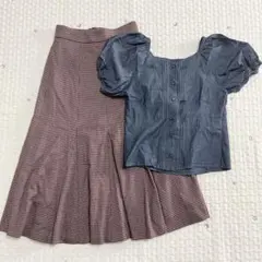 PROPORTION BODY DRESSING スカート　トップス　Sサイズ