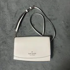 【美品】kate spade ショルダーバッグ ホワイト