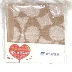 【新品非売品】COACH コーチ タオルハンカチ かんぽ生命コラボ シグネチャー