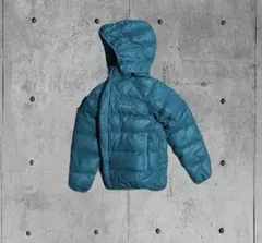 【今季注目カラー】mont-bell ダウンジャケット Sブルー 肉厚