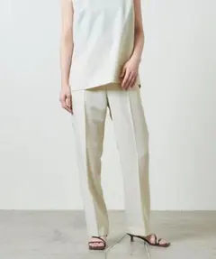 【23ss】美品 ♡マルゥユナイテッドアローズ リネンライクパンツ 36