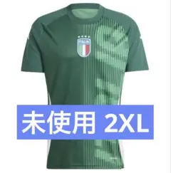 adidas アディダス イタリア代表　プレマッチシャツ2XL トレーニング
