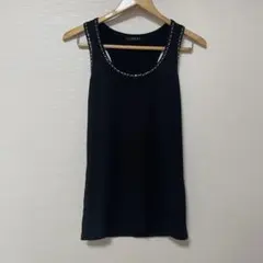 INGNI スタッズ付きタンクトップ ブラックのサムネイル