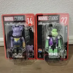 ベアブリック MARVEL STUDIOS フィギュアセット 14 & 27