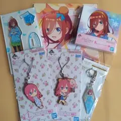 五等分の花嫁 一番くじ 中野三玖 グッズセット