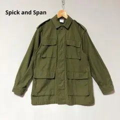Spick and Span ミリタリージャケット　カーキ　36