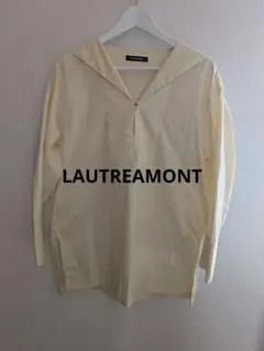 LAUTREAMONT セーラーカラーシャツ 長袖 イエローのサムネイル