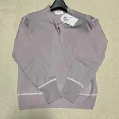 新品未使用⭐︎【ALPHA CUBIC】リボンタイ 長袖ニット