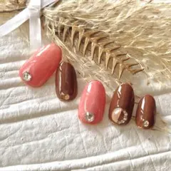 SALE ネイルチップ マーブルネイルチップ