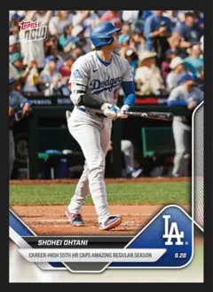 2025MLB Topps NOW 790 大谷翔平 55本塁打記念OHTANI