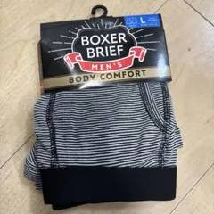 ボクサーブリーフ メンズ Lサイズ ストライプ
