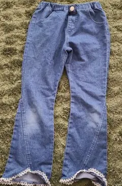 apreslescours　130㎝　デニムパンツ　アプレレクール