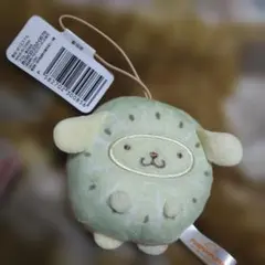 ポムポムプリン マスコット ぬいぐるみ 緑