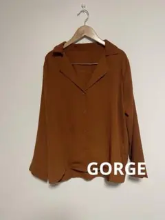 GORGE長袖シャツ オープンカラーのサムネイル