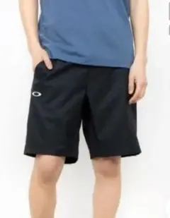 オークリー　クロスハーフパンツ　XL ショートパンツ 黒　ブラック