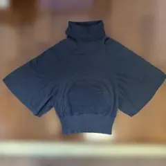 【UNIQLO】DOUBLE STANDARD CLOTHING 半袖ニット Ｍのサムネイル