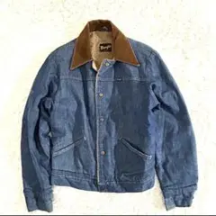 70's Wrangler ラングラー デニムジャケット ボア　USA製