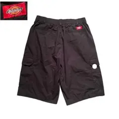 Dickies ブラックカーゴショートパンツチノストリートハーフパンツ　w32