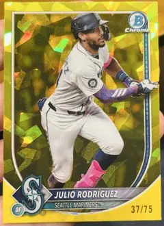JULIO RODRIGUEZ Topps Chrome sapphire