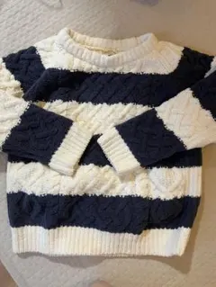 ジェラピケルームウェア・ストライプ・ネイビー&ホワイト