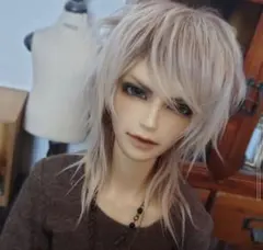 ボアウィッグミルクティー（前髪UP/襟足）9.5インチ