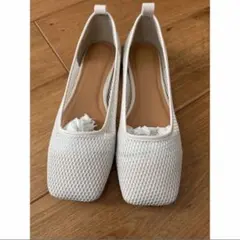 offen】オッフェン フラットパンプス ポインテッドトゥ Vカット - メルカリ
