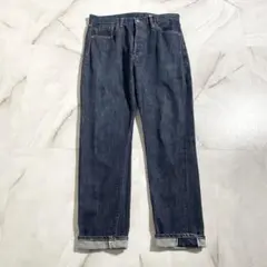 A19845 オーシバル×阿波正藍 5P藍染デニム 濃紺 2のサムネイル