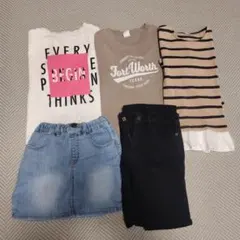 130センチ長袖まとめ売り５点セット☆devirock