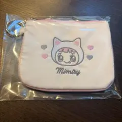 ナルミヤハッピーパーク　 フラット刺繍ポーチ　ミミリーちゃん