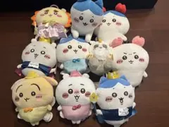 【10点セット】ちいかわ　プライズぬいぐるみ詰め合わせ　妖精、カニ、てんし