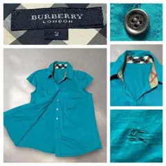 【BURBERRY LONDON】アーカイブ 入手困難 ノバチェック ロゴボタンのサムネイル