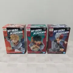 僕のヒーローアカデミア BRAVEGRAPH フィギュア ３種セット