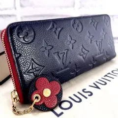 ルイヴィトン アンプラント ポルトフォイユ クレマンス フラワーチャーム