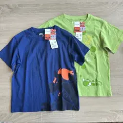 新品　ユニクロ　キャラクターTシャツ 2枚セット 120cm