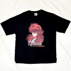 幽遊白書 蔵馬 プリントTシャツ ブラック 4Lサイズ