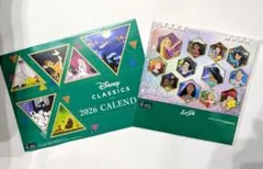 ディズニー2026年キャラクター卓上・壁掛けカレンダー