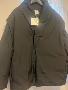 新品未使用！YONFAダウンコート YONFA / 【10/3 19:00 ~ RELEASE】コクーンダウンコート (black)