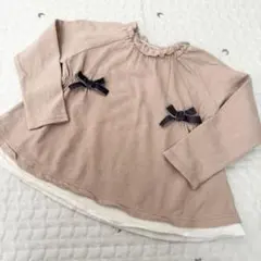 プティマイン チュニック ピンク 110