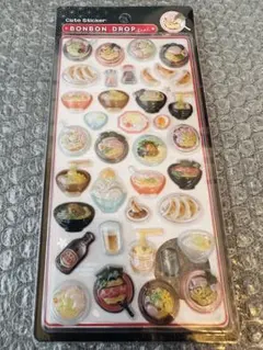 クーリア　ボンボンドロップシール　和柄　ラーメン　新品　正規品