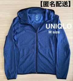 UNIQLO メンズ　SPRZ NYドライEXフルジップパーカ　カモフラ柄