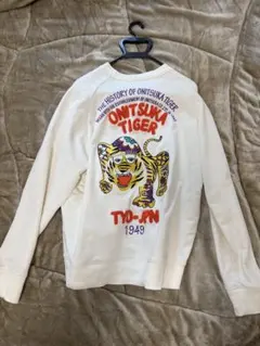 Onitsuka Tiger スウェット トレーナー ホワイトのサムネイル