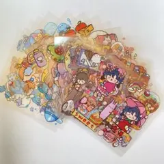 3.可愛いキャラクターシールセット手帳シール24枚