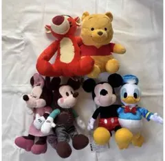 ディズニー ペアぬいぐるみ 3点セット